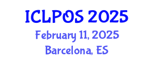 International Conference on Laser Physics and Optical Sciences (ICLPOS) February 11, 2025 - Barcelona, Spain