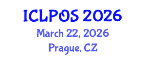 International Conference on Laser Physics and Optical Sciences (ICLPOS) March 22, 2026 - Prague, Czechia