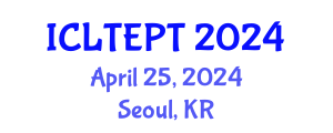 International Conference on Laser Therapy Equipments in Physical Therapy (ICLTEPT) April 25, 2024 - Seoul, Republic of Korea