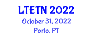 International Conference on Latest Trends in Engineering, Technology and Natural Sciences (LTETN) October 31, 2022 - Porto, Portugal