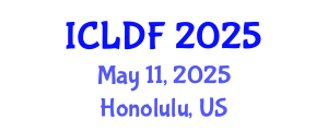 International Conference on Law and Digital Forensics (ICLDF) May 11, 2025 - Honolulu, United States