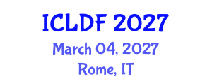 International Conference on Law and Digital Forensics (ICLDF) March 04, 2027 - Rome, Italy International Conference on Law and Digital Forensics (ICLDF) March 04, 2027 - Rome, Italy
