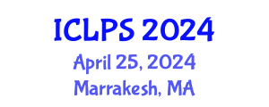 International Conference on Law and Political Science (ICLPS) April 25, 2024 - Marrakesh, Morocco