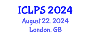 International Conference on Law and Political Science (ICLPS) August 22, 2024 - London, United Kingdom