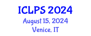 International Conference on Law and Political Science (ICLPS) August 15, 2024 - Venice, Italy