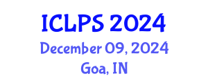 International Conference on Law and Political Science (ICLPS) December 09, 2024 - Goa, India