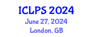 International Conference on Law and Political Science (ICLPS) June 27, 2024 - London, United Kingdom