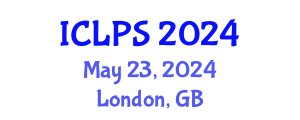 International Conference on Law and Political Science (ICLPS) May 23, 2024 - London, United Kingdom