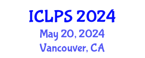International Conference on Law and Political Science (ICLPS) May 20, 2024 - Vancouver, Canada