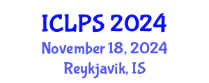 International Conference on Law and Political Science (ICLPS) November 18, 2024 - Reykjavik, Iceland