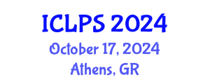 International Conference on Law and Political Science (ICLPS) October 17, 2024 - Athens, Greece