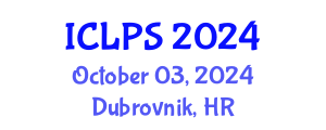 International Conference on Law and Political Science (ICLPS) October 03, 2024 - Dubrovnik, Croatia