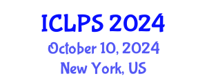 International Conference on Law and Political Science (ICLPS) October 10, 2024 - New York, United States