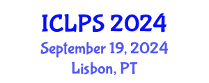 International Conference on Law and Political Science (ICLPS) September 19, 2024 - Lisbon, Portugal