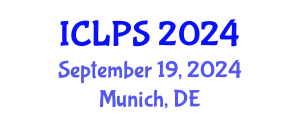 International Conference on Law and Political Science (ICLPS) September 19, 2024 - Munich, Germany