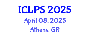 International Conference on Law and Political Science (ICLPS) April 08, 2025 - Athens, Greece