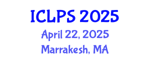 International Conference on Law and Political Science (ICLPS) April 22, 2025 - Marrakesh, Morocco