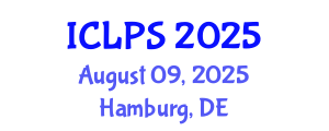 International Conference on Law and Political Science (ICLPS) August 09, 2025 - Hamburg, Germany