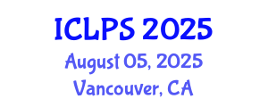 International Conference on Law and Political Science (ICLPS) August 05, 2025 - Vancouver, Canada