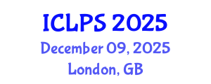 International Conference on Law and Political Science (ICLPS) December 09, 2025 - London, United Kingdom