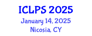 International Conference on Law and Political Science (ICLPS) January 14, 2025 - Nicosia, Cyprus