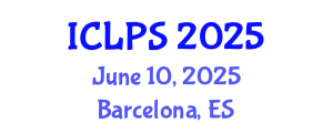 International Conference on Law and Political Science (ICLPS) June 10, 2025 - Barcelona, Spain