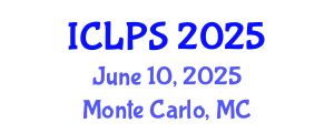 International Conference on Law and Political Science (ICLPS) June 10, 2025 - Monte Carlo, Monaco