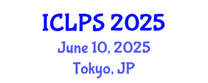 International Conference on Law and Political Science (ICLPS) June 10, 2025 - Tokyo, Japan