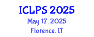 International Conference on Law and Political Science (ICLPS) May 17, 2025 - Florence, Italy