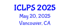 International Conference on Law and Political Science (ICLPS) May 20, 2025 - Vancouver, Canada