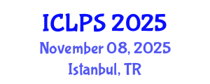 International Conference on Law and Political Science (ICLPS) November 08, 2025 - Istanbul, Turkey