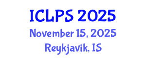 International Conference on Law and Political Science (ICLPS) November 15, 2025 - Reykjavik, Iceland