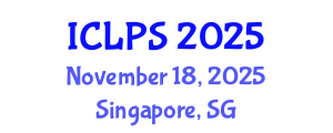 International Conference on Law and Political Science (ICLPS) November 18, 2025 - Singapore, Singapore