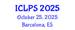 International Conference on Law and Political Science (ICLPS) October 25, 2025 - Barcelona, Spain