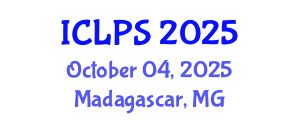 International Conference on Law and Political Science (ICLPS) October 04, 2025 - Madagascar, Madagascar