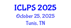 International Conference on Law and Political Science (ICLPS) October 25, 2025 - Tunis, Tunisia