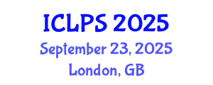 International Conference on Law and Political Science (ICLPS) September 23, 2025 - London, United Kingdom