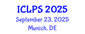 International Conference on Law and Political Science (ICLPS) September 23, 2025 - Munich, Germany
