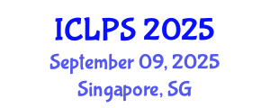 International Conference on Law and Political Science (ICLPS) September 09, 2025 - Singapore, Singapore
