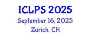 International Conference on Law and Political Science (ICLPS) September 16, 2025 - Zurich, Switzerland