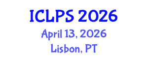 International Conference on Law and Political Science (ICLPS) April 13, 2026 - Lisbon, Portugal International Conference on Law and Political Science (ICLPS) April 13, 2026 - Lisbon, Portugal