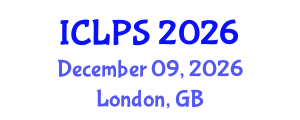 International Conference on Law and Political Science (ICLPS) December 09, 2026 - London, United Kingdom International Conference on Law and Political Science (ICLPS) December 09, 2026 - London, United Kingdom