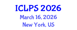 International Conference on Law and Political Science (ICLPS) March 16, 2026 - New York, United States International Conference on Law and Political Science (ICLPS) March 16, 2026 - New York, United States