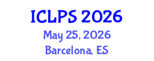 International Conference on Law and Political Science (ICLPS) May 25, 2026 - Barcelona, Spain International Conference on Law and Political Science (ICLPS) May 25, 2026 - Barcelona, Spain