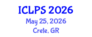 International Conference on Law and Political Science (ICLPS) May 25, 2026 - Crete, Greece International Conference on Law and Political Science (ICLPS) May 25, 2026 - Crete, Greece