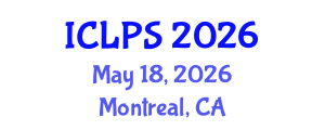 International Conference on Law and Political Science (ICLPS) May 18, 2026 - Montreal, Canada International Conference on Law and Political Science (ICLPS) May 18, 2026 - Montreal, Canada