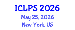 International Conference on Law and Political Science (ICLPS) May 25, 2026 - New York, United States International Conference on Law and Political Science (ICLPS) May 25, 2026 - New York, United States
