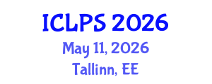 International Conference on Law and Political Science (ICLPS) May 11, 2026 - Tallinn, Estonia International Conference on Law and Political Science (ICLPS) May 11, 2026 - Tallinn, Estonia