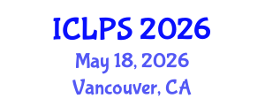 International Conference on Law and Political Science (ICLPS) May 18, 2026 - Vancouver, Canada International Conference on Law and Political Science (ICLPS) May 18, 2026 - Vancouver, Canada