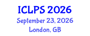 International Conference on Law and Political Science (ICLPS) September 23, 2026 - London, United Kingdom International Conference on Law and Political Science (ICLPS) September 23, 2026 - London, United Kingdom